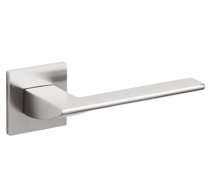 Olivari deurkruk Trend op rozet rvs mat titaan PVD