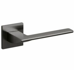 Olivari deurkruk Trend op rozet antraciet titaan PVD