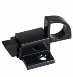 Raamknip zwart zonder sluitlus