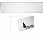 Classic binnenbriefplaat wit