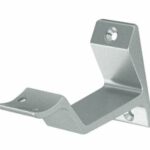 Leuninghouder opschroevend Hol Aluminium F1