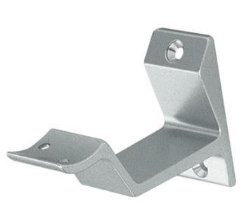 Leuninghouder opschroevend Hol Aluminium F1