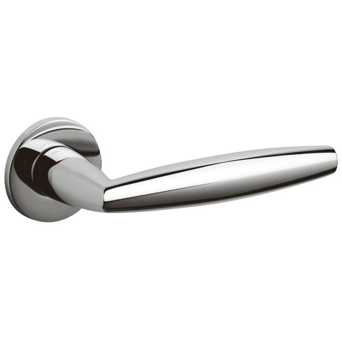 Olivari deurkruk Aurelia op rozet chroom