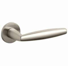 Olivari deurkruk Aurelia op rozet nikkel mat titaan PVD