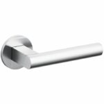 Olivari deurkruk Euclide op rozet chroom mat