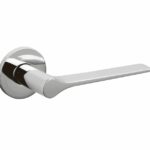 Olivari deurkruk Lama L op rozet chroom