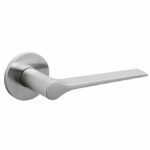 Olivari deurkruk Lama L op rozet chroom mat