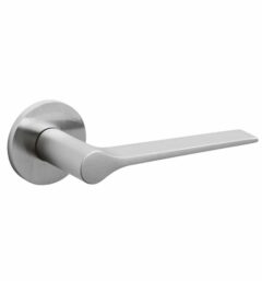 Olivari deurkruk Lama L op rozet chroom mat