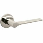 Olivari deurkruk Lama L op rozet nikkel titaan PVD