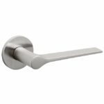 Olivari deurkruk Lama L op rozet rvs mat titaan PVD