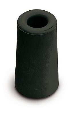 Deurstopper Rubber Zwart 73x40 mm