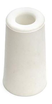 Deurstopper Rubber Wit 59x39 mm