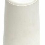 Deurstopper Rubber Wit 73x40 mm