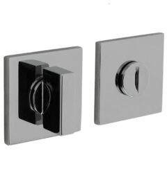 Olivari rozet toilet-/badkamersluiting vierkant chroom