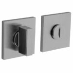 Olivari rozet toilet-/badkamersluiting vierkant chroom mat