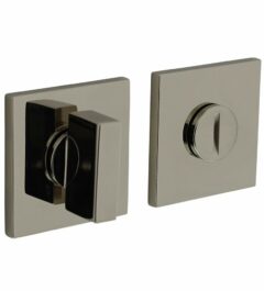 Olivari rozet toilet-/badkamersluiting vierkant nikkel titaan PVD