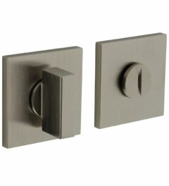 Olivari rozet toilet-/badkamersluiting vierkant nikkel mat titaan PVD
