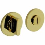 Olivari rozet toilet-/badkamersluiting rond messing titaan PVD