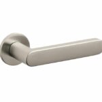 Olivari deurkruk Link op rozet nikkel mat titaan PVD