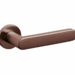 Olivari deurkruk Link op rozet brons mat titaan PVD