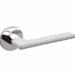 Olivari deurkruk Lotus op rozet chroom