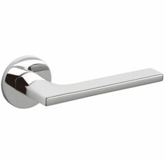 Olivari deurkruk Lotus op rozet chroom