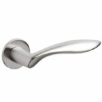 Olivari deurkruk Onda op rozet rvs mat titaan PVD