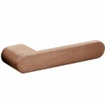 Olivari deurkruk Radial koper mat titaan PVD