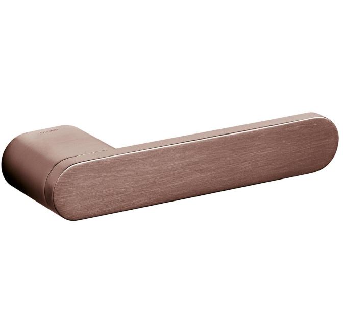 Olivari deurkruk Radial brons mat titaan PVD