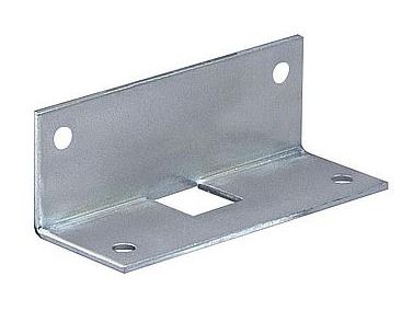 Hoeksluitplaat 13x13mm tbv pompespagnolet