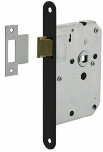 Intersteel Loopslot Met Zwart Gelakte Voorplaat 20X175 mm