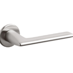 Olivari deurkruk Tecno op rozet rvs mat titaan PVD