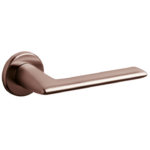 Olivari deurkruk Tecno op rozet brons mat titaan PVD