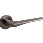 Olivari deurkruk Twist op rozet antraciet mat titaan PVD