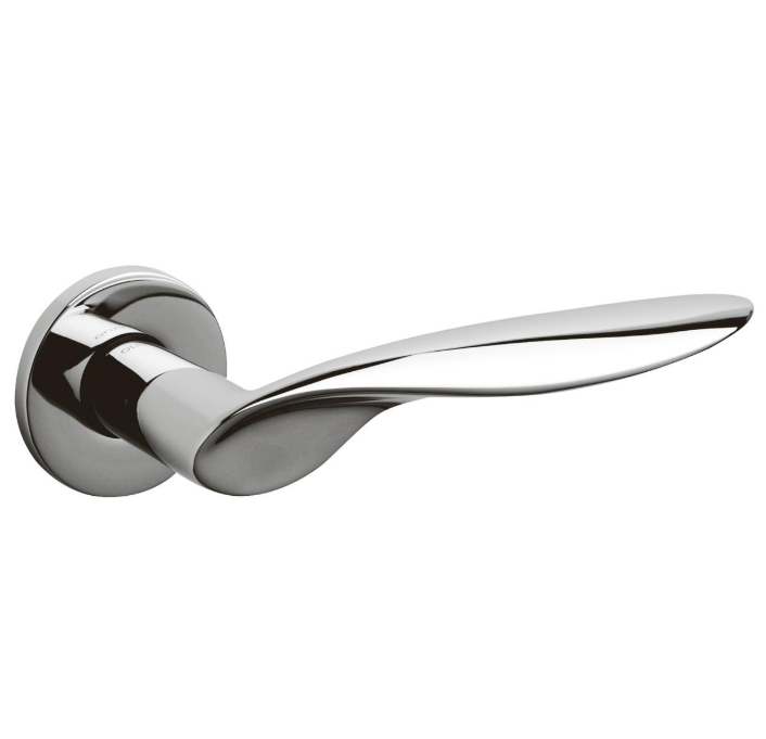 Olivari deurkruk Wind op rozet chroom