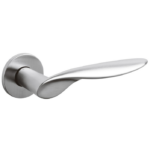 Olivari deurklink Wind op rozet chroom mat