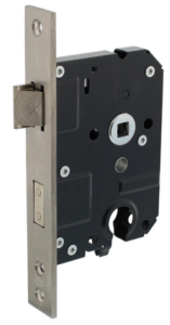 Intersteel SKG2 Veiligheidsslot PC55 mm met rechthoekige voorplaat 25 x 174 mm