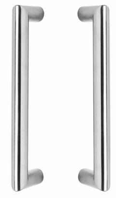 Set Deurgrepen Recht 90° 220x65x20 HoH 200 mm RVS