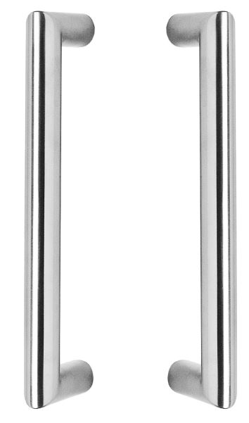 Set Deurgrepen Recht 90° 220x65x20 HoH 200 mm RVS