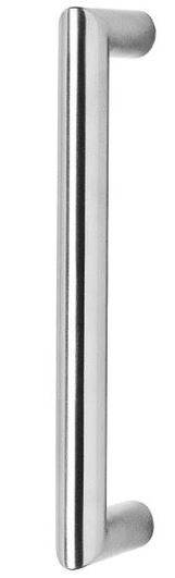 Deurgreep Recht 90° 330x80x30 HoH 300 mm RVS
