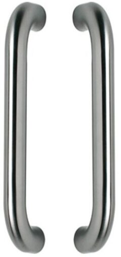 Set Deurgrepen U-vorm 330x80x30 HoH 300 mm RVS