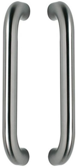 Set Deurgrepen U-vorm 630x80x30 HoH 600 mm RVS