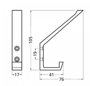 Starx hoed-jashaak recht aluminium F1 - Afbeelding 2