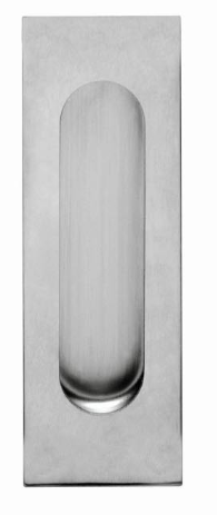 Schuifdeurkom rechthoek 170x50mm blind rvs