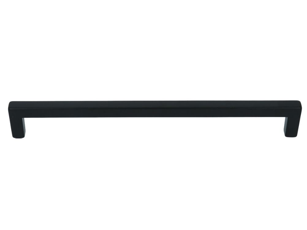 Greep Vierkant Smal Zwart 192 mm