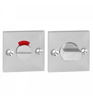 WC-sluiting Impresso vierkant aluminium F1