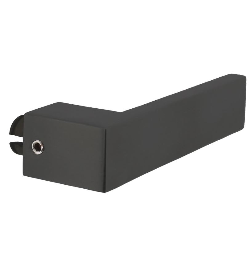 Intersteel enkele Amsterdam rvs zwart