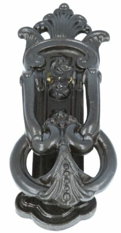 Deurklopper ijzer blank gelakt