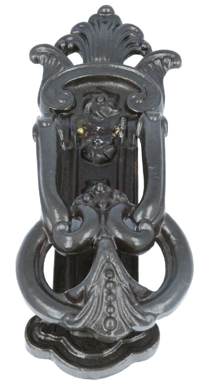 Deurklopper ijzer blank gelakt