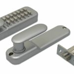 DX Mechanisch codeslot "EASY" satijn verchroomd